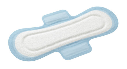 Isolated Sanitary Pad
