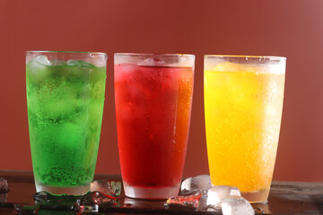 Carbonated water in a glass, fizzy and refreshing with every drop.
