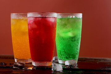 Carbonated water in a glass, fizzy and refreshing with every drop.