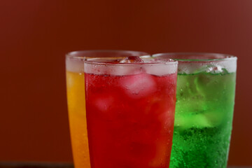 Carbonated water in a glass, fizzy and refreshing with every drop.