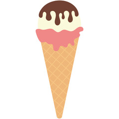 Cone Ice Cream Vector