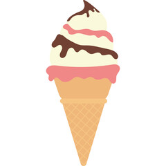 Cone Ice Cream Vector