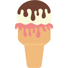 Cone Ice Cream Vector
