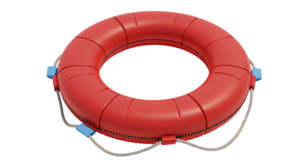 Isolated Lifebuoy