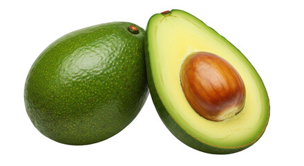 Isolated avocado