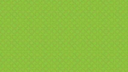 Fototapeta premium Vibrant lime green background with intricate repeating patterns.