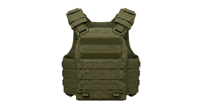 Isolated Bulletproof Vest
