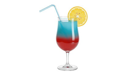 Isolated Cocktail Drink