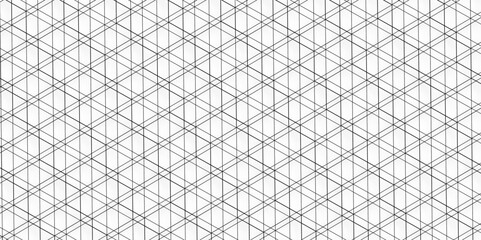 Vector grid metal gradient science web tech connection triangle diamond honeycomb hexagon art. Seamless pattern with hexagon square cube geometric pattern. modern seamless art style fabric design.