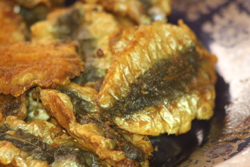 Moroccan Fried Sardines Close Up