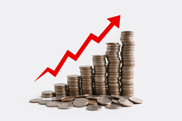 동전 그래프 상승