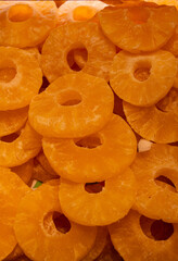 Sweet Pineapple Rings: A Vibrant, Close-Up View