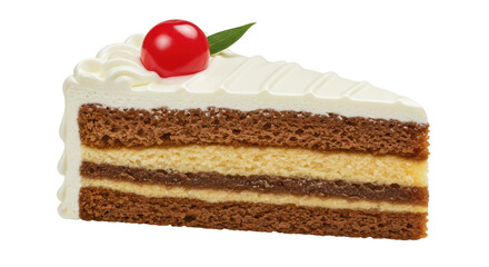 Isolated Cake Slice