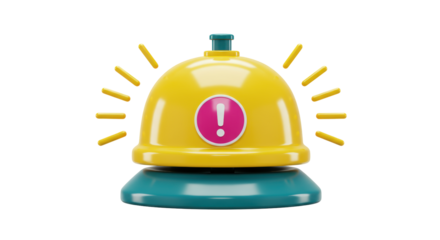 Isolated Reception Bell