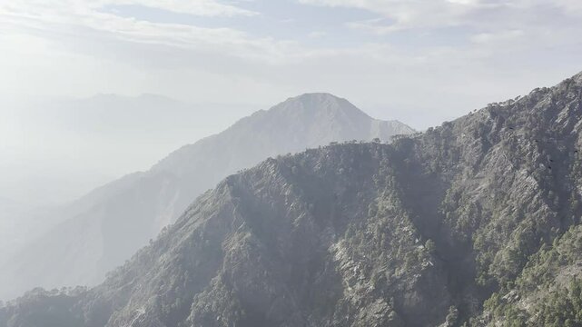 Cinematic footage capturing the spiritual journey and vibrant atmosphere of the Vaishno Devi pilgrimage in Katra, nestled in the scenic Trikuta Mountains of Jammu and Kashmir.