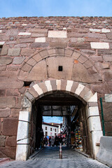 Ancient Stone Archway: A Glimpse into a Turkish City's Past