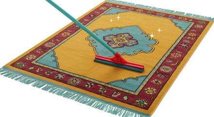 Isolated Carpet Cleaning