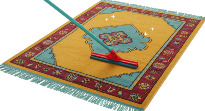 Isolated Carpet Cleaning