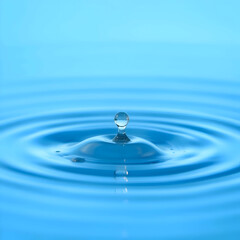 drop of water splash