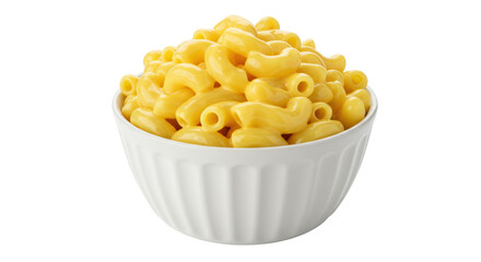 Isolated Mac and Cheese