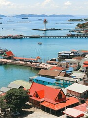 Koh Sichang, a fishing island in Chonburi Province, Thailand.