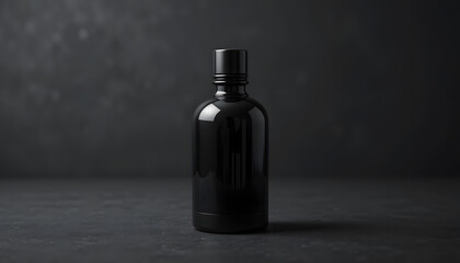 wine bottle on black | Vintage Wine and Liquor Bottles with Labels | Medical and Cosmetic Containers | Isolated Glass and Plastic Containers on black