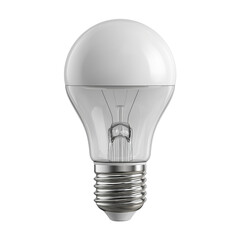 Obraz premium Incandescent light bulb. Isolated png object with transparent background. 