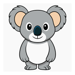 Fototapeta premium cartoon mouse with a white background