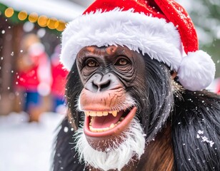 Christmas Chimp