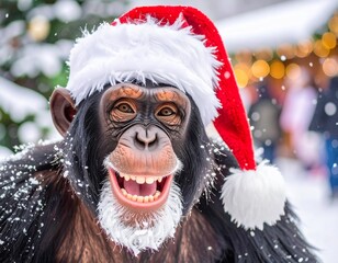 Christmas Chimp