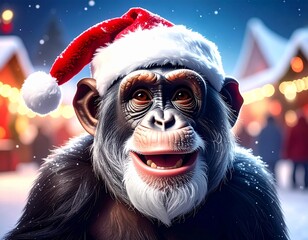 Christmas Chimp