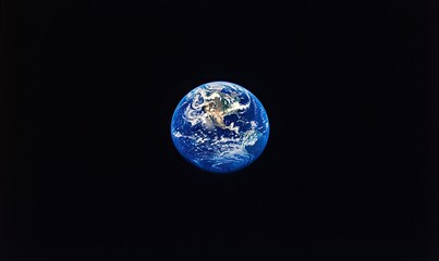 Fototapeta premium Earth in the vastness of space