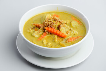 Thai Yellow Curry with Chicken and Vegetables