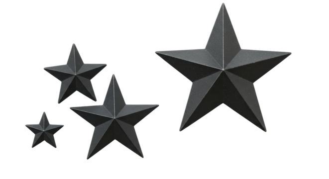 Isolated group of metal stars