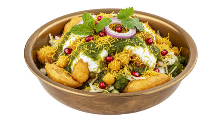 Isolated Indian Street Food