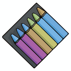 Flat lay school and office supplies, perfect for education and workspace.