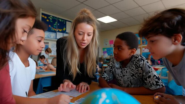 Engaging Math Game Encourages Teamwork and Logic Among Children