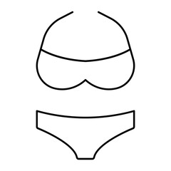 Bikini Set outline icon