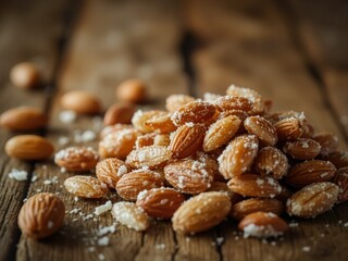 Sweet Candied Almond Treasures Displayed