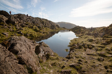 Views from the Lake District in England, UK
