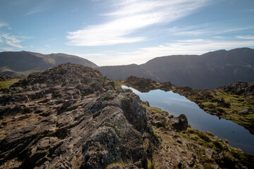 Views from the Lake District in England, UK