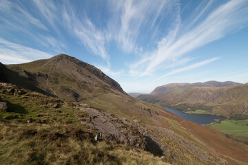 Views from the Lake District in England, UK