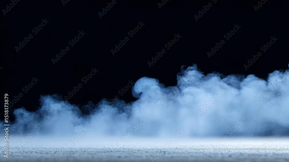 Poster white smoke and misty vapor cloud on dark background with soft texture and fog effect