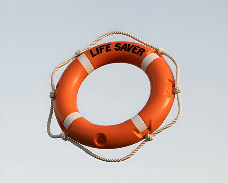 Ring Buoy Is For Emergency Use Only Sign - 10"x14" - .040 Rust Free