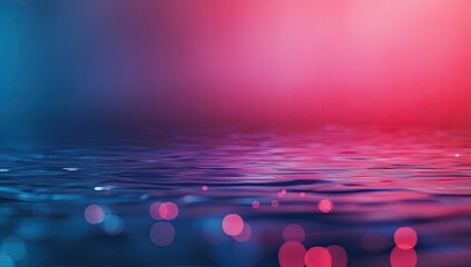 Abstract vibrant gradient background with water ripples