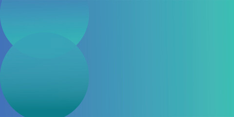 Gradient background from blue to green  abstract background Simple.