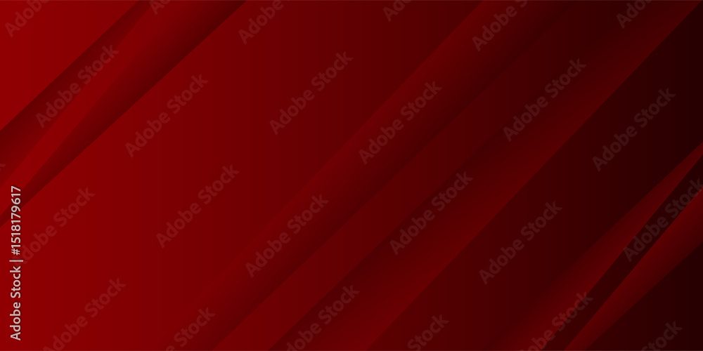Poster red line with white architecture futuristic background minimal concept vector illustration subtle de