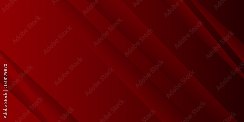 Poster red line with white architecture futuristic background minimal concept vector illustration subtle de