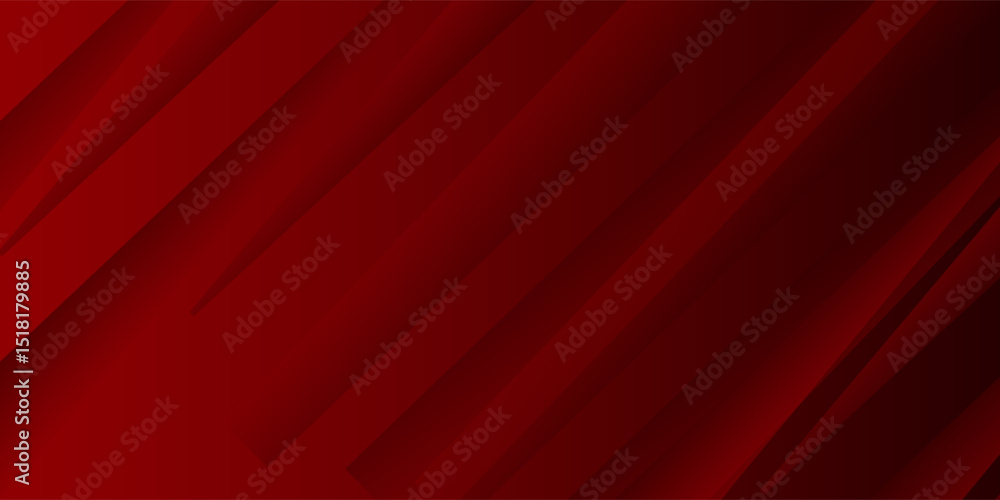 Poster red line with white architecture futuristic background minimal concept vector illustration subtle de