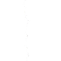  torn paper line on transparent background